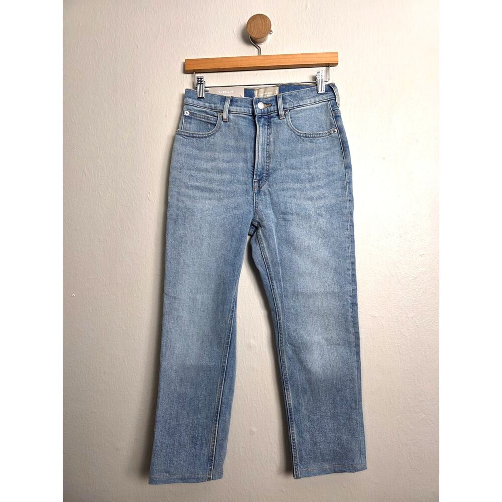 Everlane The Way High Slim Jean Vintage Light Wash Size 26 High Rise Ankle